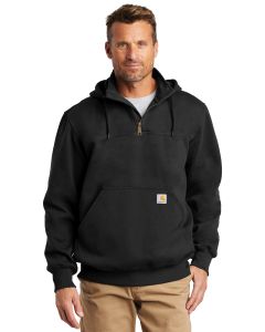 Rain Defender  Paxton Heavyweight Hooded Zip Mock Sweatshirt