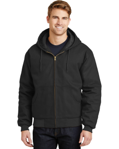 Duck Cloth Hooded Work Jacket