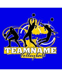 Volleyball T-Shirt Design
